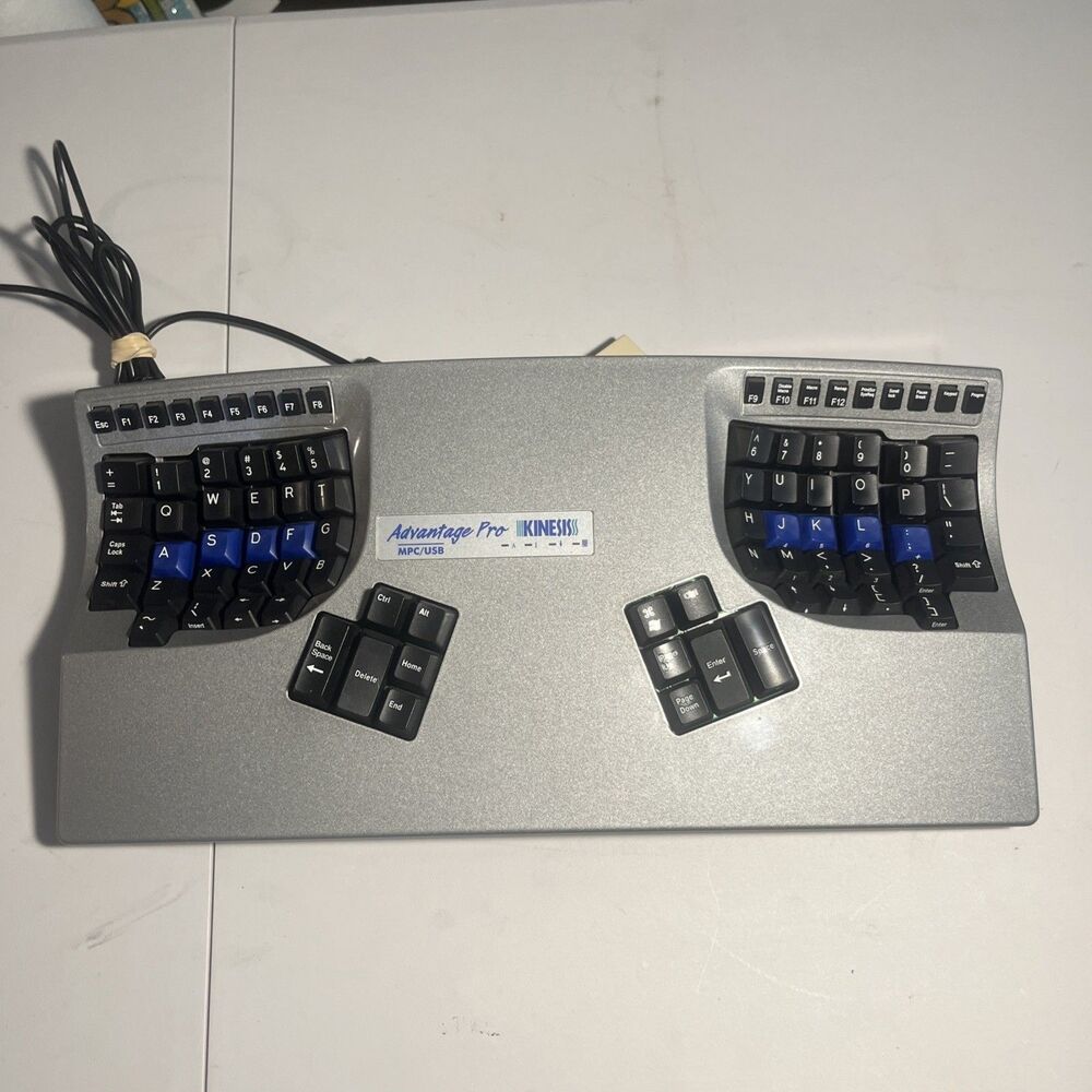 Kinesis Advantage Pro kb510usb Silver 2002